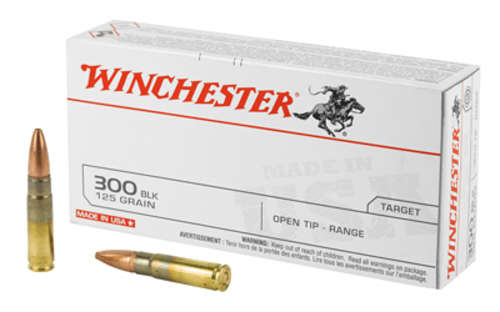 Ammunition Winchester Ammunition USA 300Blackout WIN USA 300BLK 125GR OT 20/200